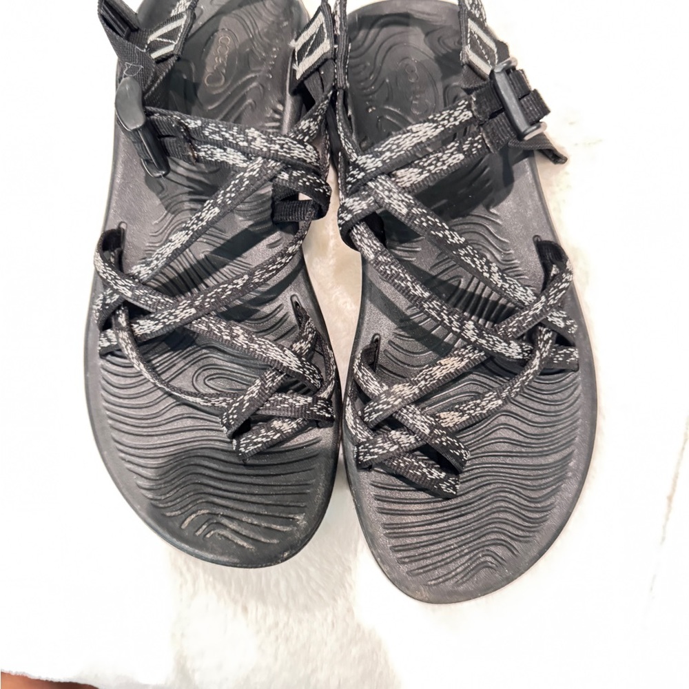 Chacos ZX/2 Black and Gray Women's Sandals size 8